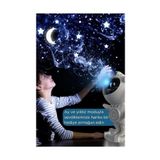 SWARS Astronot Galaksi Işık Projektörü Led Işıklı Gece Lambalı Yıldızlı Bluetooth Hoparlör Müzik Çalar