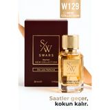 Swars Parfüm W129 Kadın Parfüm Çiçeksi Odunsu Edp 50 ML Yasemin Portakal Çiçeği Amber
