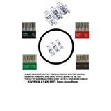 Swart Singer Beko Zetina Janome Bindallı Kıvırma Ayak Takımı 3mm-4mm-6mm 12-14-16-18 NO İĞNE SETİ