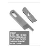 Swart Singer Pfaff Kiwi ev tipi overlok dikiş makineler için Bıçak alt ve üst bıçak takımı