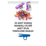 Swart SİNGER PFAFF ZETİNA DİKİŞ MAKİNESİ 20 ADET KUMAŞ SIKIŞTIRMA MANDAL VE İPLİK TEMİZLEME MAKAS SETİ