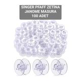 Swart Singer Pfaff Zetina Janome Brother 100 adet masura
