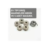 Swart SİNGER ZETİNA JANOME BROTHER GENEL MARKALAR MEKİK 5 ADET MASURA HEDİYELİ