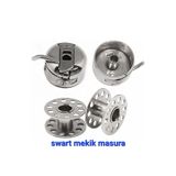 Swart Tüm zigzag ve düz dikiş makineleri için 1 adet mekik 2 adet metal masura