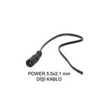 Swat 5.5x2.1 mm Dişi Power Voltaj Kablosu