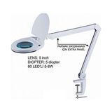 Swat Swat HZB129 Masa Üstü 80 LED 5x Büyüteç Akrobat Lamba