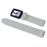 Swatch Bant ASUIW400 Plastic Chrono Kol Saati Kayışı