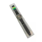 Swatch Black Line 35Mm Silikon Kordon 1992 Vintage Kol Saati (S-017)