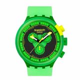 Swatch Glowingly Green Erkek Kol Saati SB02G100