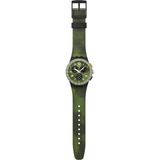 Swatch Mıdday Camo Erkek Kol Saati Pilli (Quartz) 1 ATM Suya Dayanıklı Altın Kasa Malzemesi - (No Color)