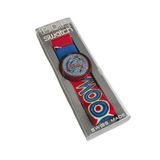 Swatch Pop Meeooow 46,5Mm Lastik Kordon 1992 Vintage Kol Saati (S-038)