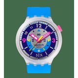 Swatch SB01K400 Neon Hielo Erkek Kol Saati
