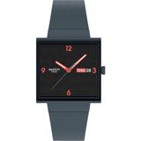 Swatch SO34M701 Squared Off Unisex Kol Saati
