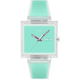 Swatch So38k702 What If...See Thru Mint? Kol Saati