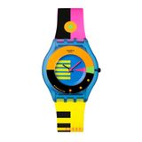 Swatch SS08S101 Neon Flumotions Kadın Kol Saati