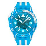Swatch SSCU09S100 Scubaqua Blue Fire Erkek Kol Saati