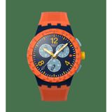 Swatch Susı400 Camo Flash Unisex Kol Saati Çok Renkli