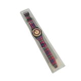 Swatch Tweed 35Mm Silikon Kordon 1992 Vintage Kol Saati (S-014)