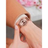 Swatch Unisex Kol Saati Rose Gold Kasa ve Kordon ile 3 ATM Suya Dayanıklı