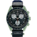 Swatch X Omega Bioceramic Moonswatch Mission To Earth Erkek Kol Saati