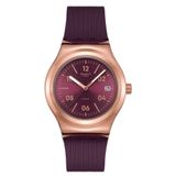 Swatch YIG401 Burgundy Story Unisex Kol Saati