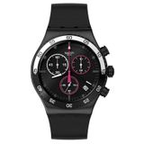 Swatch YVB413 MAGENTA AT NIGHT Erkek Kol Saati