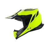 Sway 618 Startust Çocuk Cross Kaskı Bisiklet Motosiklet Enduro Kask L Beden Sarı Çocuk Kaskı
