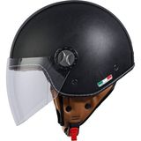Sway 701 Deri Açık Kask (Siyah) - XXL