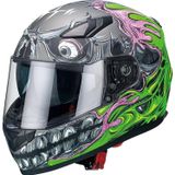 Sway 816 Mat Teeth Green Full Face Motosiklet Kaskı