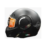 Sway Kask Stratos Çene Açılır Mat Siyah - Tek Renk - XS