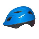 Sway N20 3-9 Yaş Çocuk Bisiklet Kaskı Paten Kaykay Kaskı Çocuk Koruyucu Kask Mavi Renk