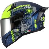 Sway Sw 869 Pro Kapalı Kask (Güneş Vizörlü) - Motodede - Desen 3