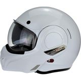 Sway Sw 907 Stratos 180 Çene Açılır Motosiklet Kaskı - Beyaz - XS