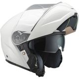 Sway SW-917 Beyaz Çene Açılır Güneş Gözlüklü Kask