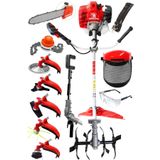 Swazer 9 Süper Benzinli Motorlu Tırpan 4X4HP 2t Yan Tipi Ot Çim Çayır Biçme Kesme Makinesi