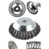 Swazer Benzinli Motorlu Tırpan Metal Fırça Başlık Aparatı