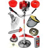 Swazer S10 Süper Set Yan Tipi Tırpan + 2t Yağ + Canavar Başlık + Silkme + Dal Budama