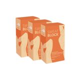 Sweat Block Koltuk Altı Ter Emici Yapraklar Koltuk Altı Pedi 3'lü Set