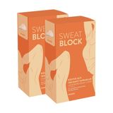 Sweat Block Koltuk Altı Ter Pedi Ter Emici Yapraklar 2'li Set
