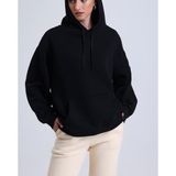 Sweat Hırka Erkek Kapşonlu - Siyah - 3XL