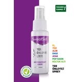SWEAT SET Terleme Önleyici Özel Formül Yüz, El, Sırt, Koltuk Altı, Ayak Terlemesi için 60 ml Sprey Kesin Çözüm