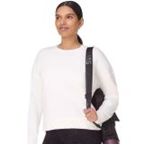 Sweaty Betty After Class Crop Sweats Bisiklet Yaka Sweatshirt, M, 5003304524, Beyaz, kadın
