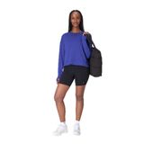 Sweaty Betty After Class Crop Sweats Bisiklet Yaka Sweatshirt, M, 5003304575, Mavi, kadın