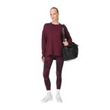 Sweaty Betty After Class Longline Bisiklet Yaka Sweatshirt, M, 5003304590, Bordo, kadın