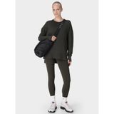 Sweaty Betty After Class Longline Bisiklet Yaka Sweatshirt, S, 5003304576, Yeşil, kadın