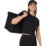 Sweaty Betty All Day Cropped T-shirt Kadın Siyah Şort - XL