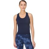 Sweaty Betty Athlete Crop Seamless Workout Kadın Mavi Tişört - Lacivert