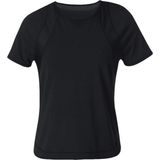 Sweaty Betty Breathe Easy Mesh Kadın Siyah Fitness Tişört