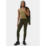 Sweaty Betty SB10138-030 Athlete Crop Seamless W Yeşil Slim Fit Düz Kadın Atlet - XS