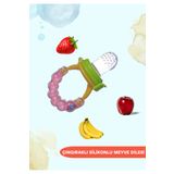 SWEET BABY Çıngıraklı Silikonlu Meyve Filesi Yedek Uçlu Pembe